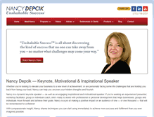 Tablet Screenshot of nancydepcik.com